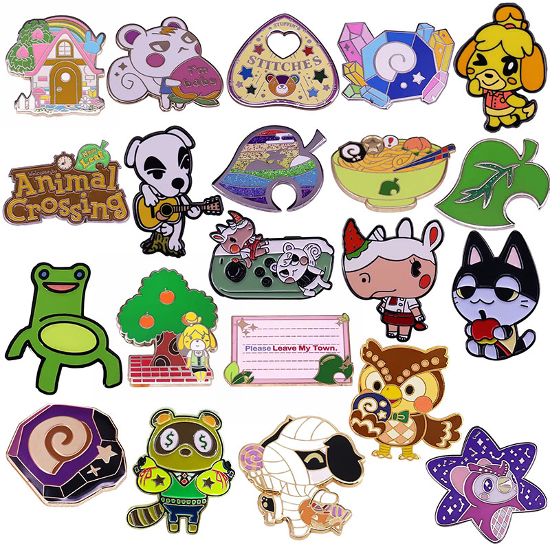 Retro Gaming Gifts - 애니메이션 게임 만화 에나멜 핀 동물의