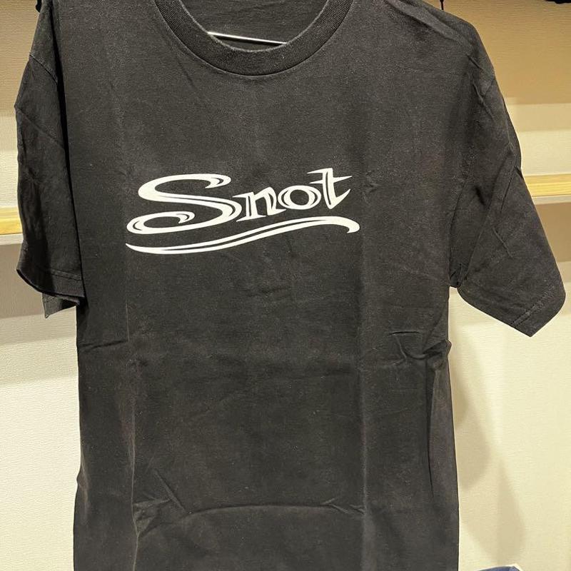 Retro Gaming Shirt - Snot Band 기본 로고 1면 블랙