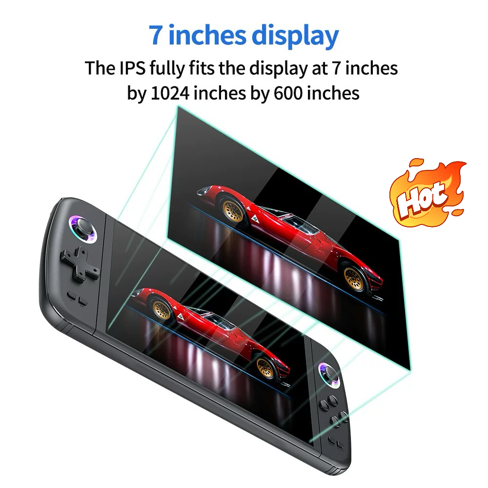 NEW M27 라이트 조이스틱 휴대용 게임 콘솔 7인치 - Retro Gaming Handheld Best 리뷰 및 가격
