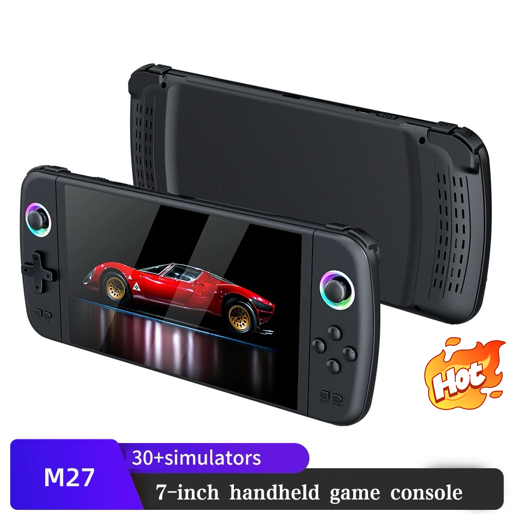 NEW M27 라이트 조이스틱 휴대용 게임 콘솔 7인치 - Retro Gaming Handheld Best 리뷰 및 가격