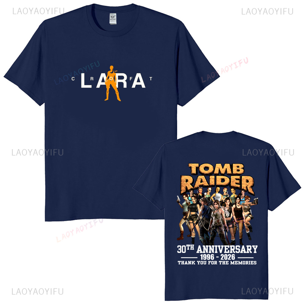 Tomb Raider 30주년 기념 유니섹스 빈티지 티 - Retro Gaming Shirt 리뷰 및 가격