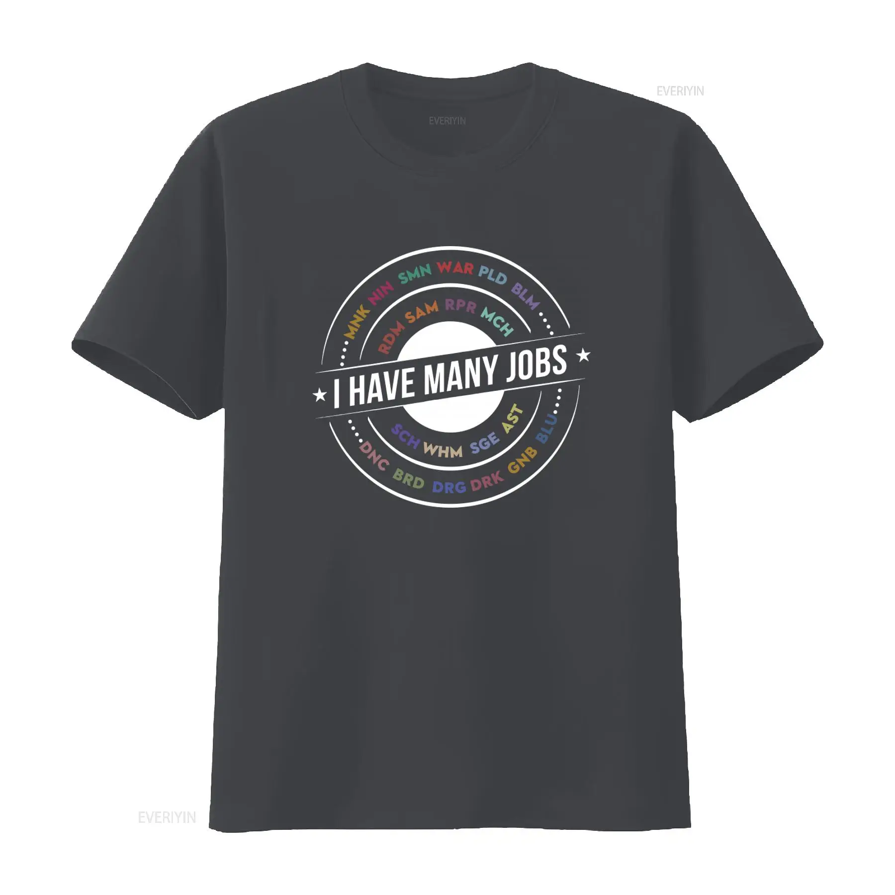 많은 직업에 영감을 받은 재미있는 Ff14 MMO 게이 - Retro Gaming Shirt 리뷰 및 가격