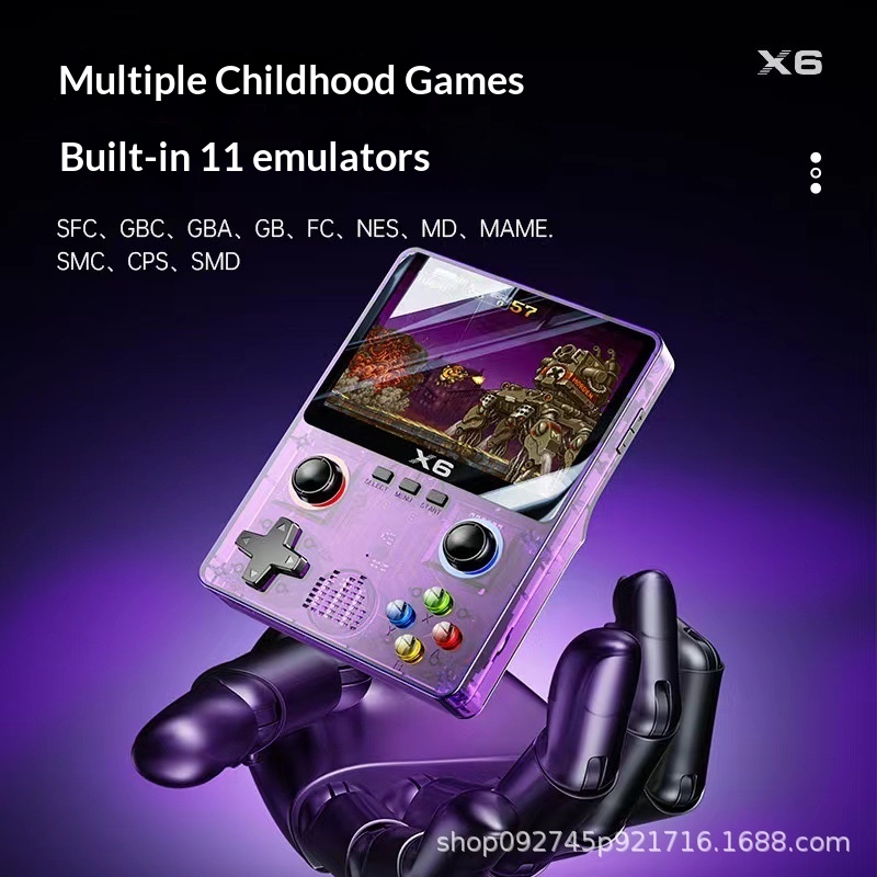 휴대용 게임 콘솔 X6 레트로 게임 플레이어 3.5인치 - Retro Gaming X6 리뷰 및 가격