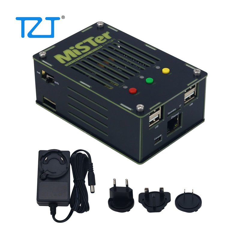 TZT 미니 미스터 게임 콘솔 사이클론 V SoC FP - Retro Gaming Expo 리뷰 및 가격