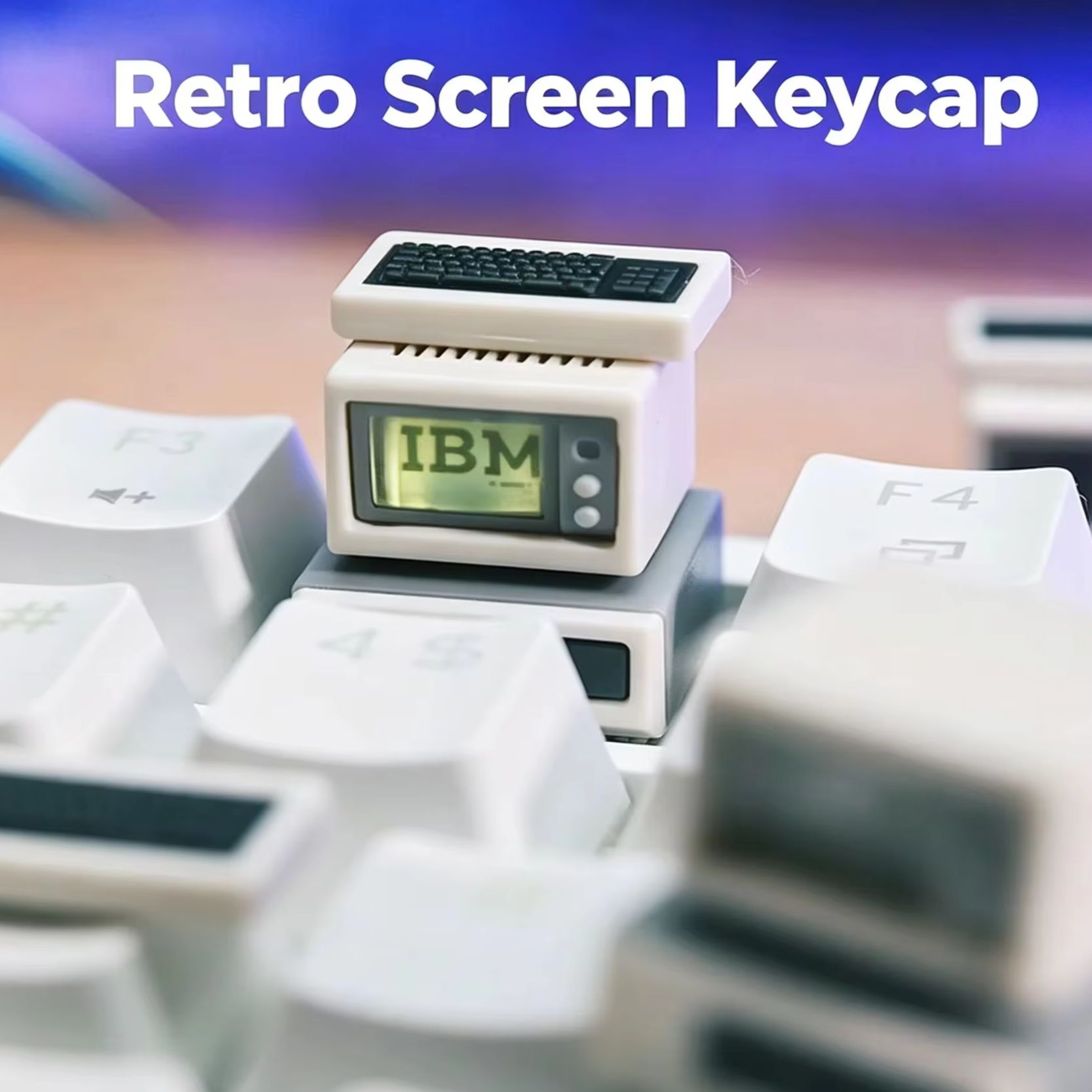레트로 컴퓨터 키캡 백라이트 맞춤형 컴퓨터 부품 키보드 - Retro Gaming Expo 리뷰 및 가격
