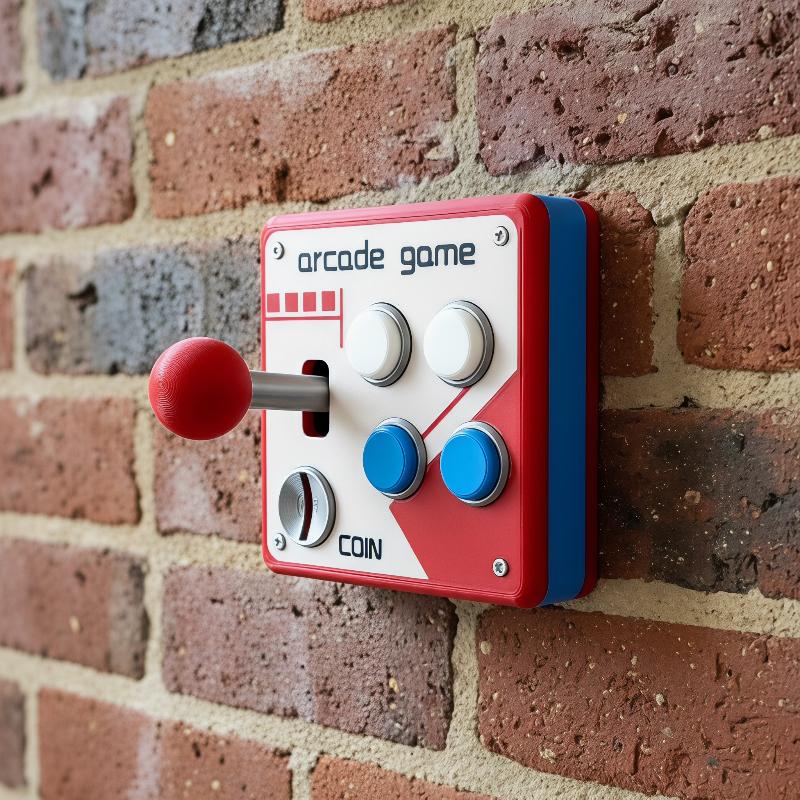 레트로 아케이드 게임 버튼 스위치 플레이트, 가정용 게 - Retro Gaming Gifts 리뷰 및 가격